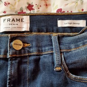NWT FRAME womens "Le High Skinny " jeans